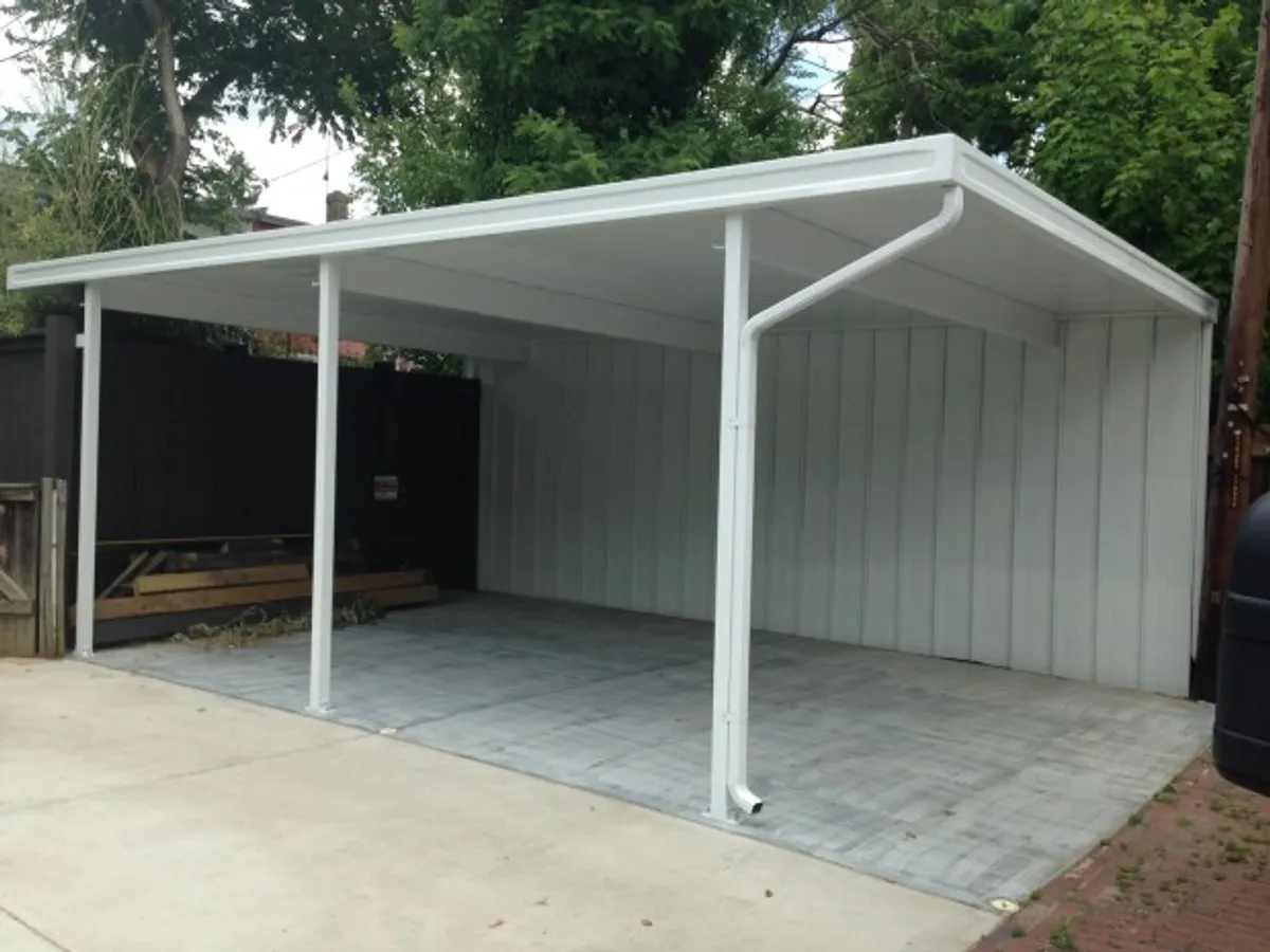 Metal carport vs garage - which one is better?